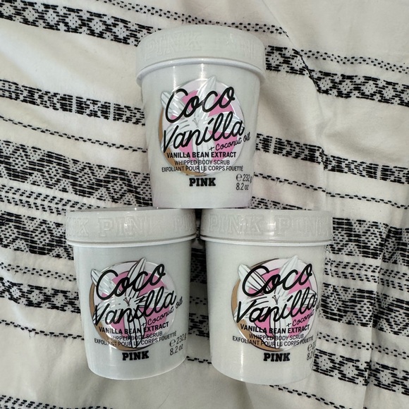 VS PINK coco vanilla- whipped body scrub